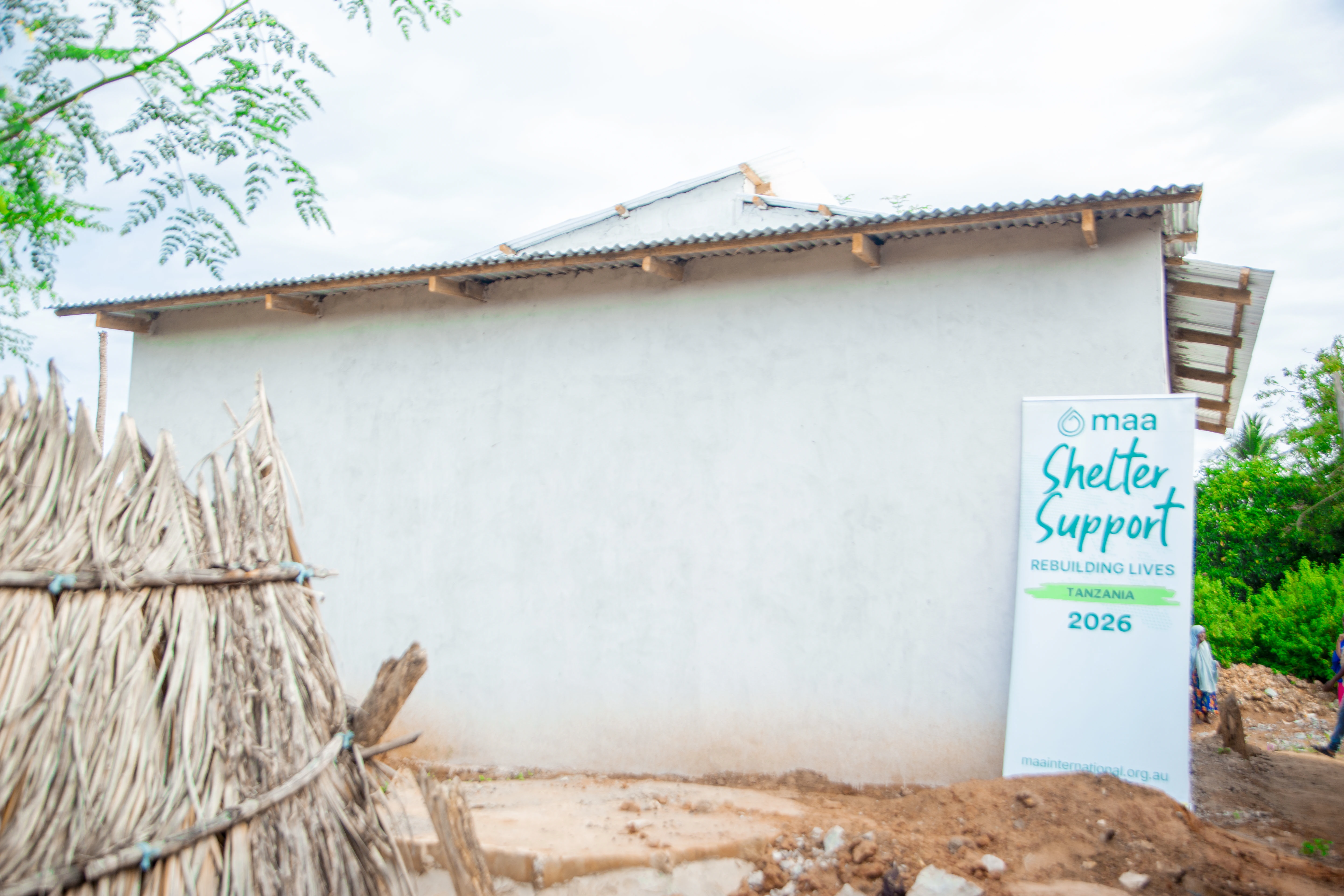 Tanzania Shelter Home handover ceremony in rural Tanga